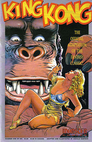 KING KONG Comic Book