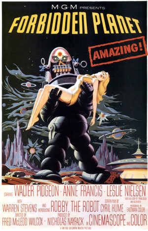 Forbidden Planet poster