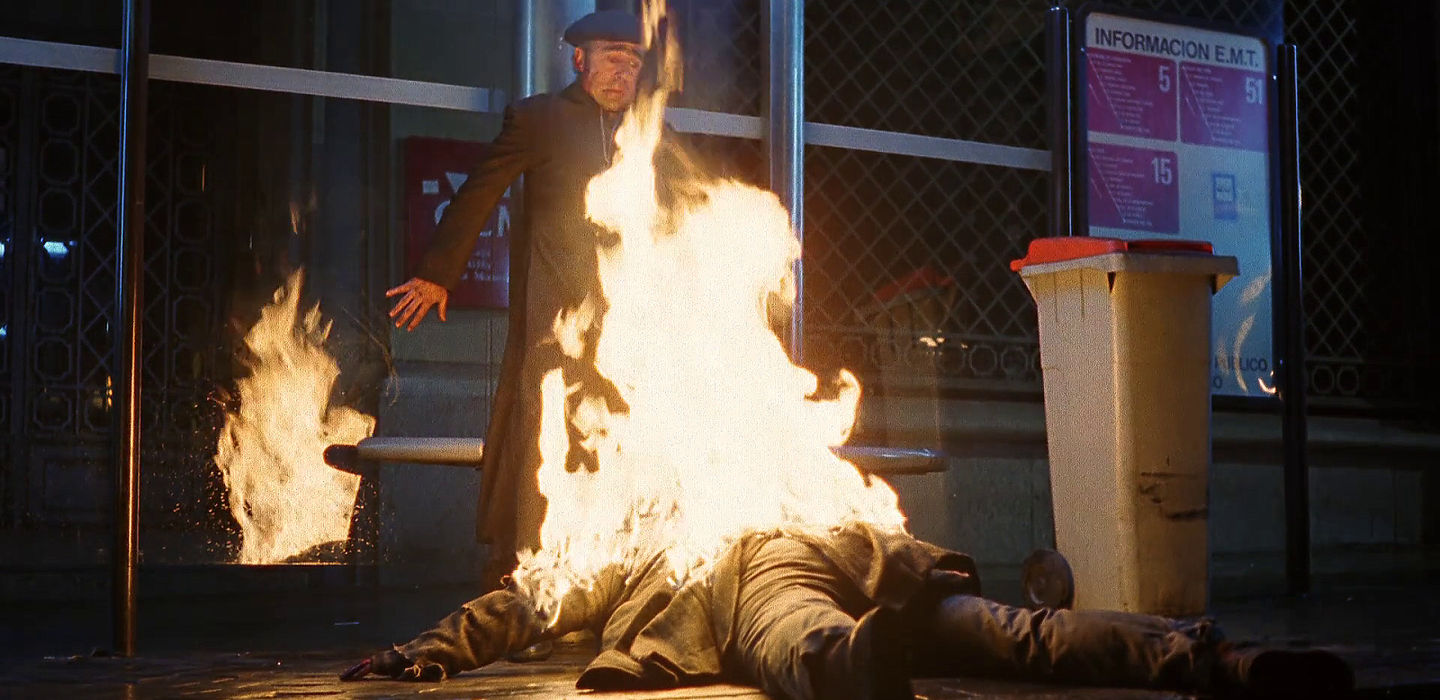 Homeless on fire EL DIA DE LA BESTIA