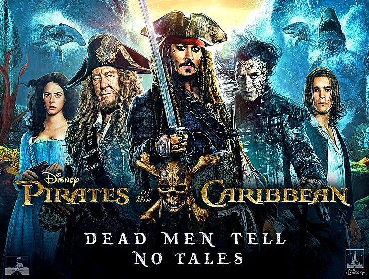 THE PIRATES OF THE CARIBBEAN: DEAD MEN TELL NO TALES