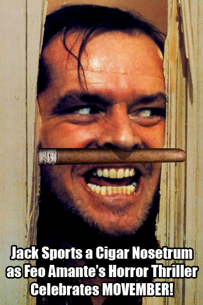 THE SHINING - Jack Nicholson's Nosetrum mustache