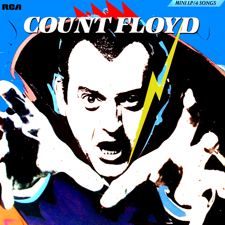 Joe Flaherty as Count Floyd on his RCA Mini-Album